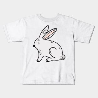 Rabbit vector illustration Kids T-Shirt